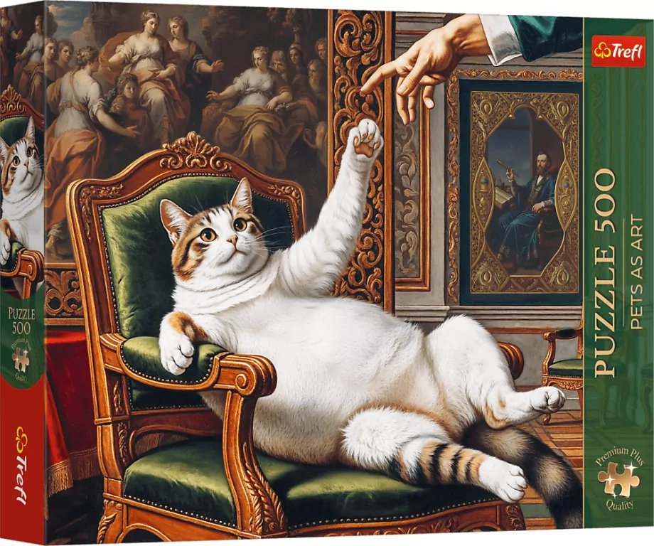 Puzzle 500 Jego Puszysta Wysokość TREFL - tantis.pl