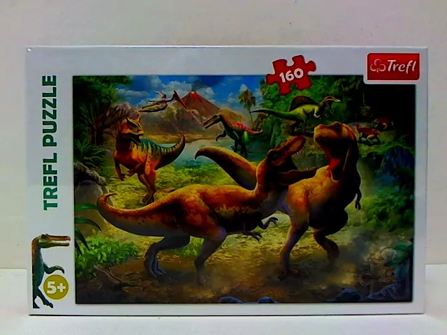 Puzzle 160. Walczące tyranozaury - tantis.pl
