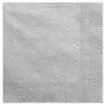 Serwetki trójwarstwowe srebrne 40x40cm