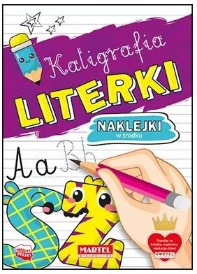 Kaligrafia. Literki z naklejkami - tantis.pl