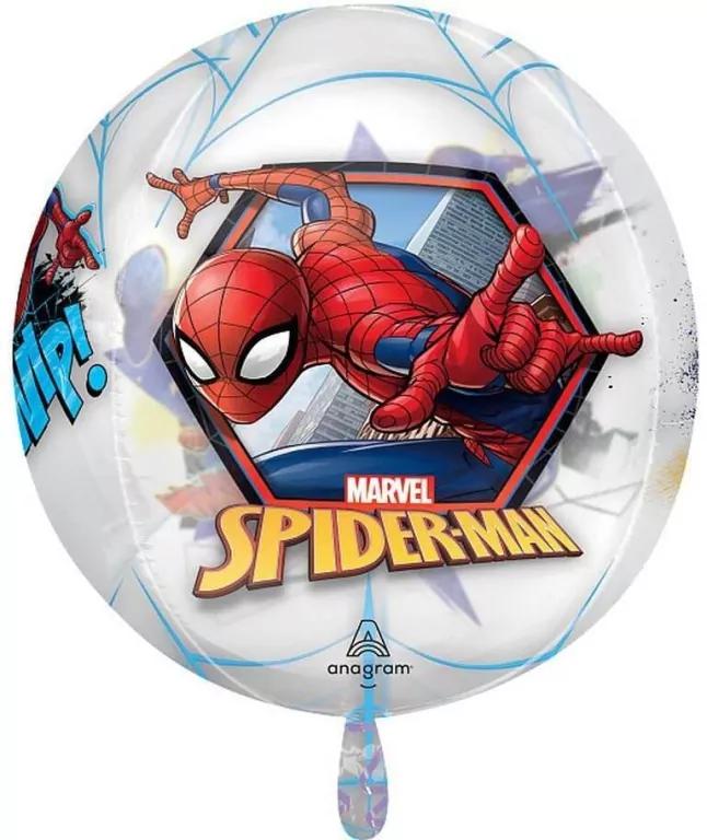 Balon foliowy Spiderman 38x40cm - tantis.pl