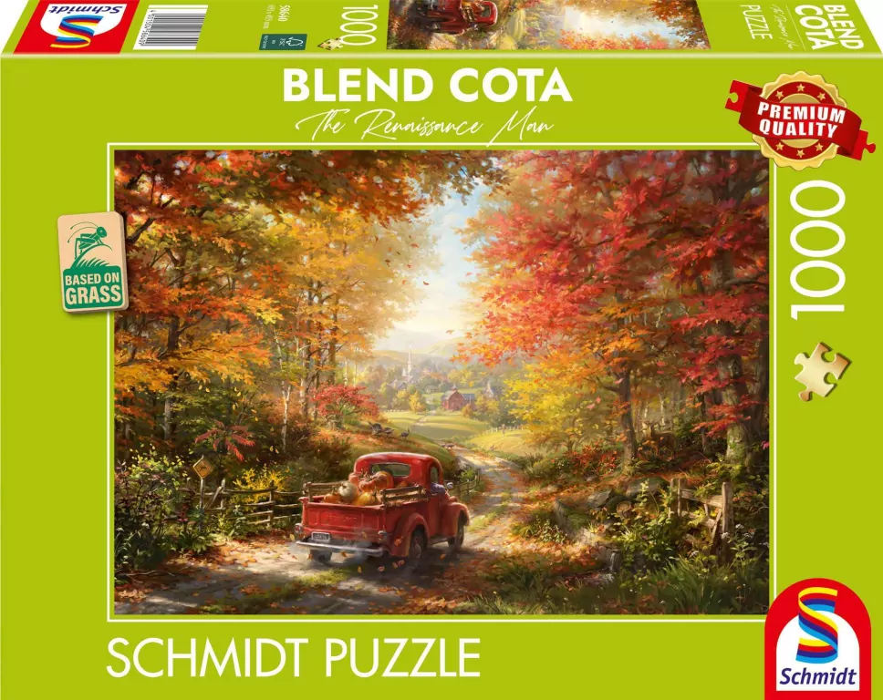 Puzzle 1000 Blend Cota Powrót do domu - tantis.pl