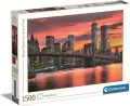 Puzzle 1500. East River at dusk - tantis.pl