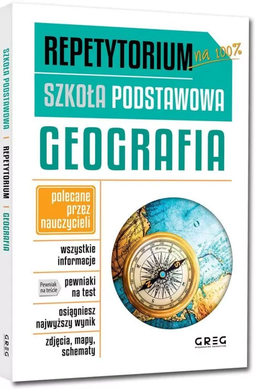 Repetytorium. Geografia. Szkoła podstawowa. Klasy 7-8 - tantis.pl