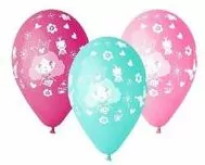 Balony Prremium Księżniczka nad. 1 kolor 5 sztuk 12" - tantis.pl