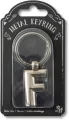 Silver Letter Keyring - brelok do kluczy litera F - tantis.pl