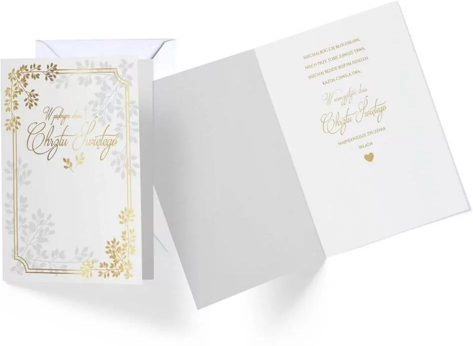 Karnet V-020 Chrzest - tantis.pl