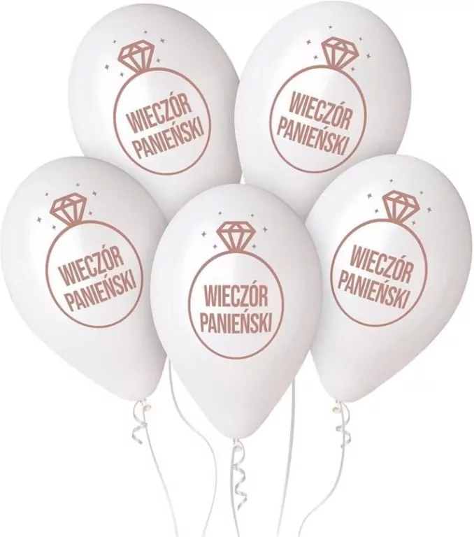 Balony premium hel wieczór panieński 5szt - tantis.pl