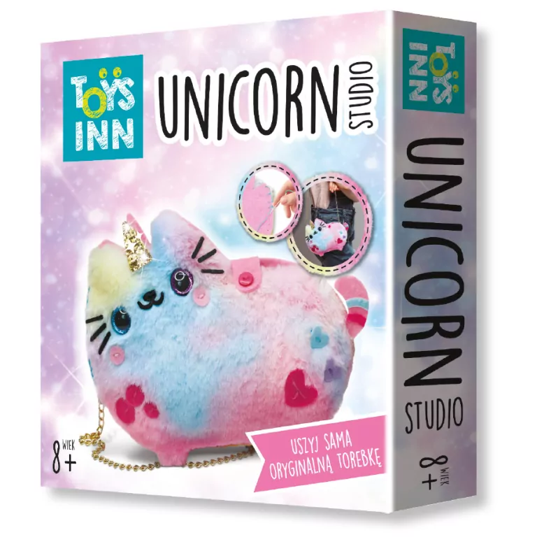 Torebka jednorożec. Zestaw do szycia. Toyslnn - tantis.pl