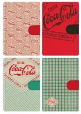 Notatnik A6/144K Coca-Cola linia MIX - tantis.pl