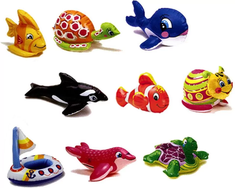 Dmuchane zwierzątka do zabawy w wodzie - tantis.pl