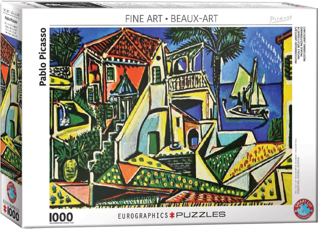 Puzzle 1000 Śródziemnomorskie klmaty, Picasso - tantis.pl