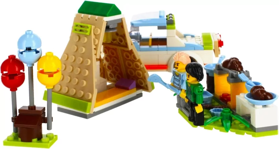 Klocki konstrukcyjne Kamping ALLEBLOX - tantis.pl