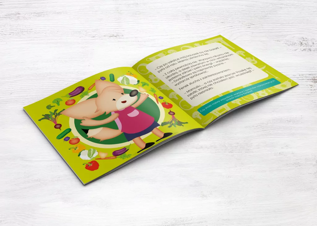 Jem zdrowo! Moje zdrowie. Przygody Fenka - tantis.pl