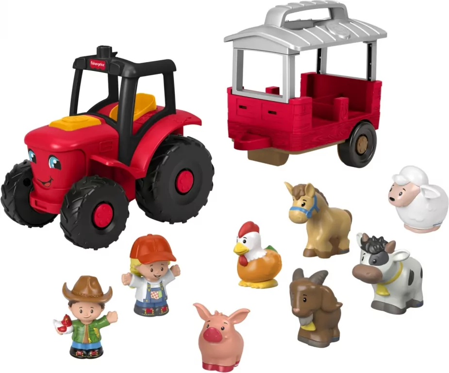 Little People Traktor Opieka nad zwierzątkami - tantis.pl