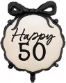 Balon foliowy pastylka Happy 50 47,5x45cm - tantis.pl