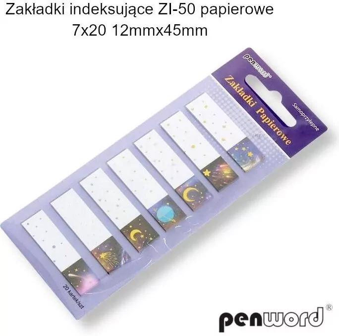 Zakładki indeksujące 12x45mm - tantis.pl