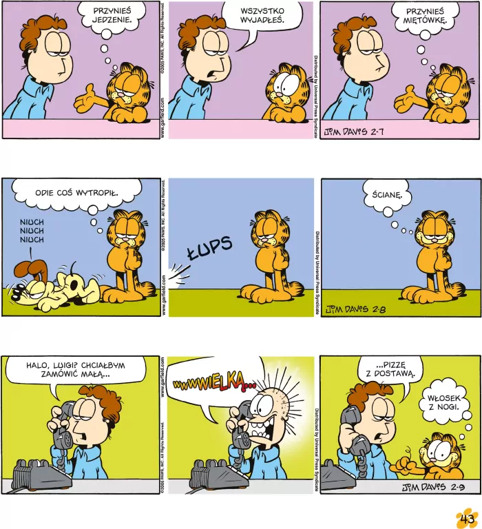 Tłusty koci trójpak. Garfield. Tom 16 - tantis.pl