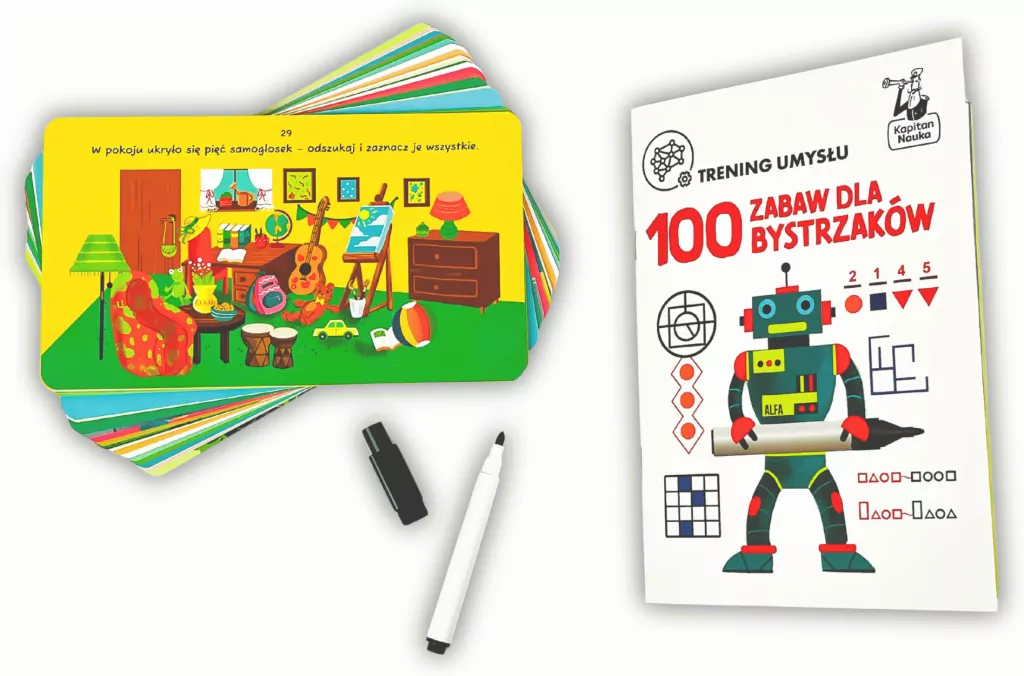 Kapitan Nauka. Trening umysłu. 100 zabaw dla... - tantis.pl