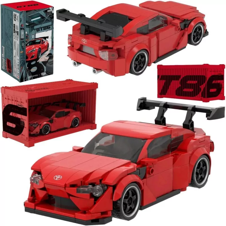 Klocki auto toyota gt86 1:32 417el - tantis.pl