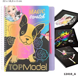Zestaw Magic Scratch z naklejkami. TOP Model
