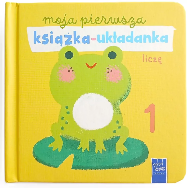 Moja pierwsza książka-układanka. Liczę - tantis.pl