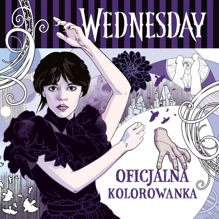 Wednesday. Oficjalna kolorowanka - tantis.pl