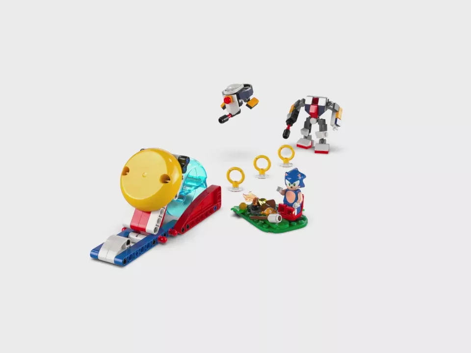LEGO® Sonic The Hedgehog. Sonic i biwakowa bitwa 77001 - tantis.pl