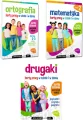Pakiet: Drugaki/ Ortografia/ Matematyka. Karty pracy w szkole i w domu. Klasa 2 - tantis.pl