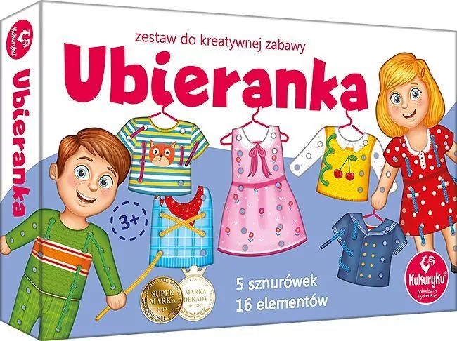 Ubieranka. Zestaw do kreatywnej zabawy - tantis.pl