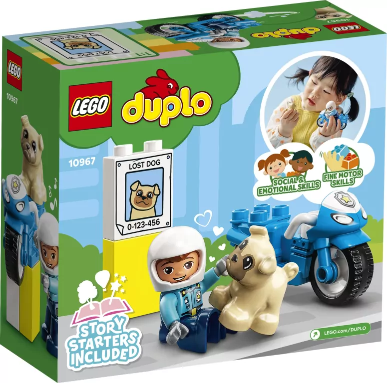 LEGO® DUPLO® Town. Motocykl policyjny. 10967 - tantis.pl
