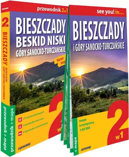 Bieszczady, Beskid Niski, Góry Sanocko-Turczańskie - tantis.pl