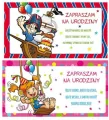 Zaproszenia Kids (opakowanie 10 sztuk) Mix wzorów - tantis.pl