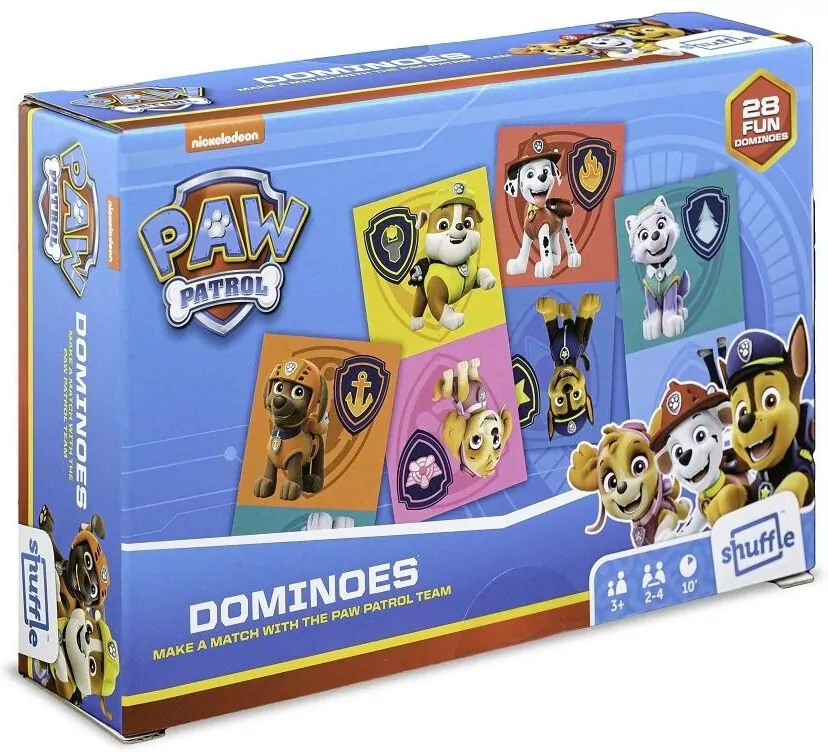 Shuffle - Paw Patrol Dominoes CARTAMUNDI - tantis.pl