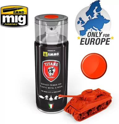 Ammo: Titans Matt Primer - Royal Red