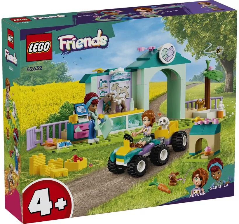 LEGO® Friends. Lecznica dla zwierząt gospodarskich 42632 - tantis.pl