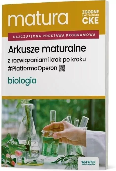 Matura 2026 Biologia. Arkusze maturalne z rozwiązaniami krok po kroku. Zakres rozszerzony - tantis.pl