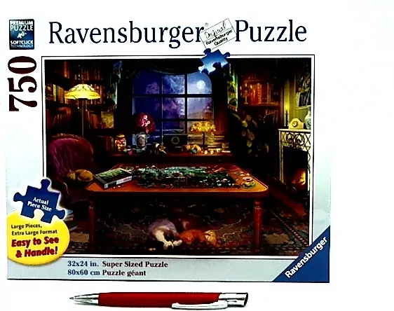 Puzzle 750 Pokój do układania puzzli - tantis.pl