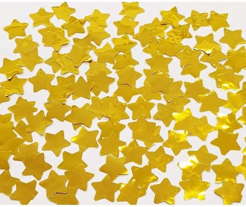 Konfetti Gwiazdy złote 20g - tantis.pl