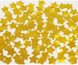 Konfetti Gwiazdy złote 20g