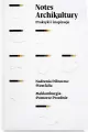 Notes Archikultury. Praktyki i inspiracje - tantis.pl