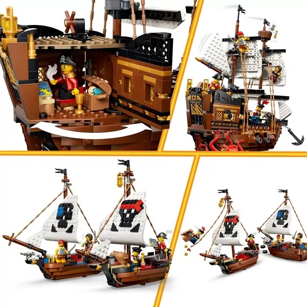 LEGO® Legendarny statek piracki 31387 - tantis.pl