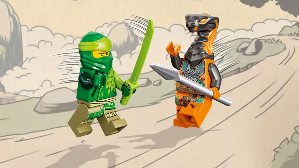 LEGO® NINJAGO®. Mech Ninja Lloyda. 71757 - tantis.pl