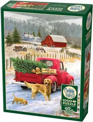 Puzzle 1000 Wyprawa po choinkę G3