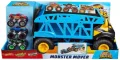 Hot Wheels Transporter Monster Mover + 3 auta - tantis.pl