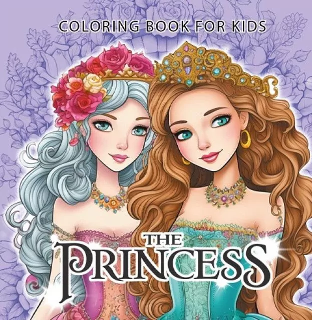 Kolorowanka 160x160 The Princess Księżniczki nieb. - tantis.pl
