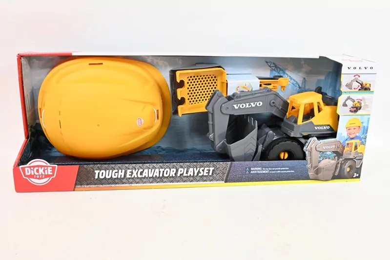 Construction Koparka Volvo z kaskiem 28cm - tantis.pl