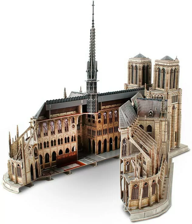 Puzzle 3D 293. Notre Dame de Paris - tantis.pl