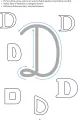 Duża kaligrafia w.4 - tantis.pl