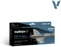 Vallejo: 71.147 - Model Air - Air War - FAA Colors - Fleet Air Arm 1939-1945 (8x18 ml) - tantis.pl